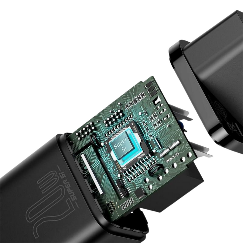 Carregador Baseus 20W PD USB-C para iPhone