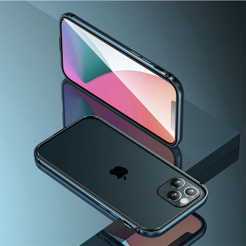 Bumper iPhone Alumínio e Silicone Anova®