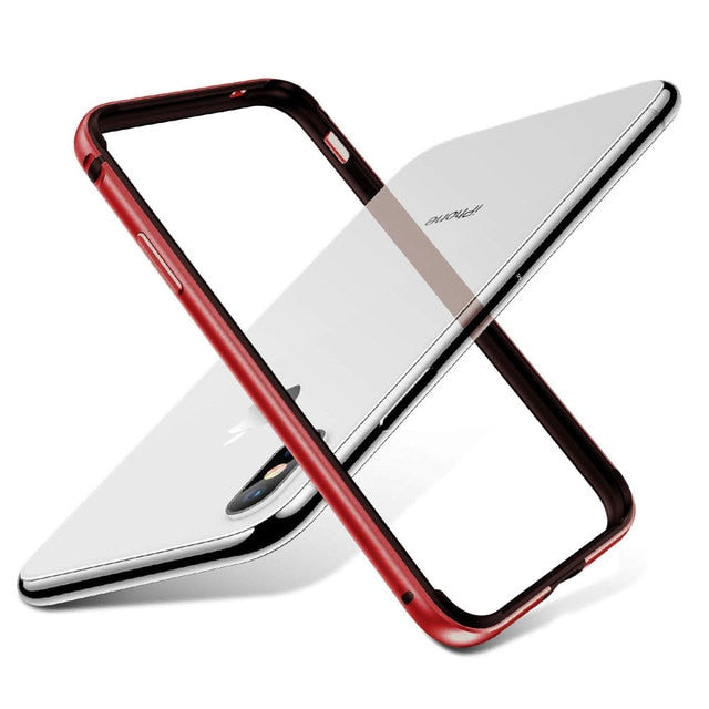Bumper iPhone Alumínio e Silicone Anova®